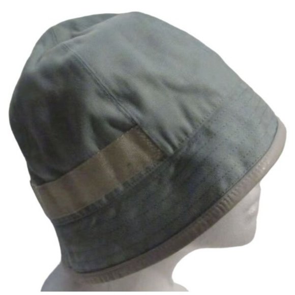 Gucci Blue Guccissima Print Bucket Hat w White Leather main image 4